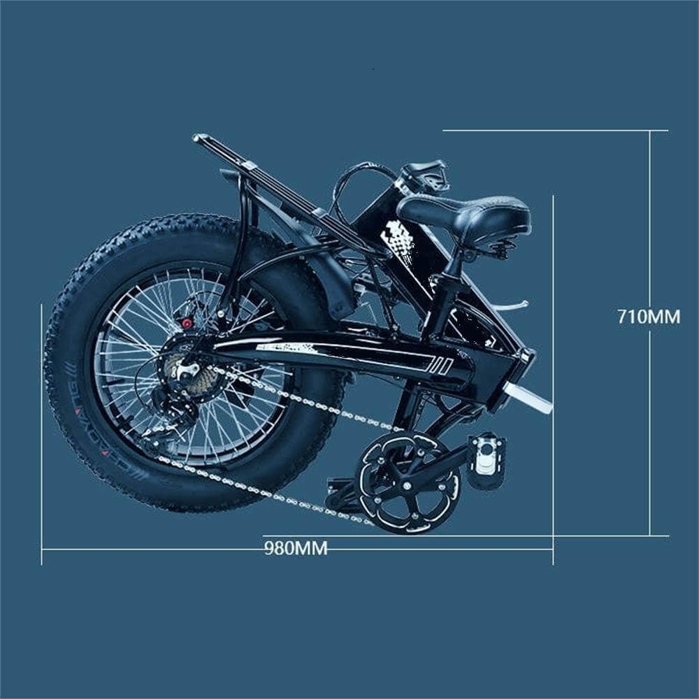 bicicleta plegable-neumática-grasa