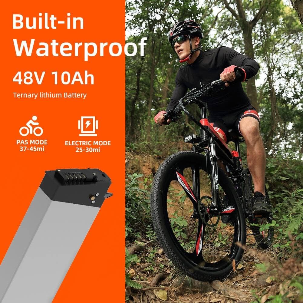 vélo de montagne électrique pliable à entraînement central