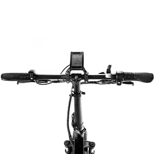 bicicleta plegable-eléctrica-neumática-manillar