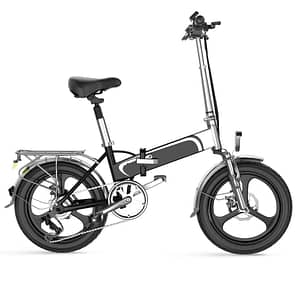 bicicleta eléctrica plegable de 20 pulgadas